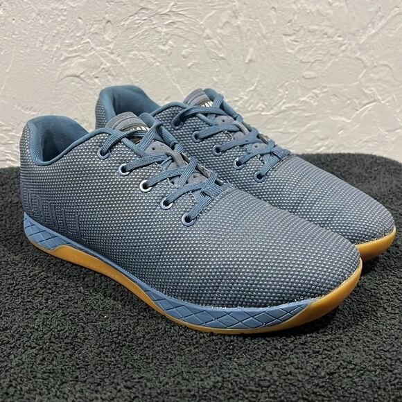 ?? NoBull Outwork Gym Running Training Sneakers Navy Blue Gum Men‎ Sz 12 - EUC main image 10
